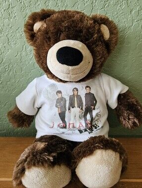 Build-A-Bear Workshop Bear with Jonas Brothers Graphic Shirt